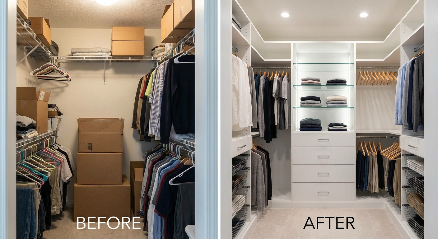 Why a Closet Organiser System Is Worth the Investment